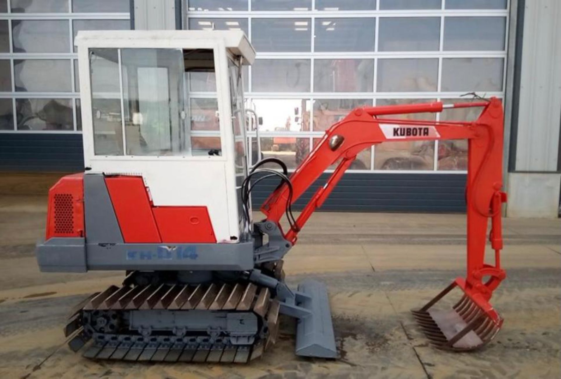 KUBOTA KH014 1.5 TON MINI DIGGER.LOCATION NORTH YORKSHIRE. - Image 2 of 6