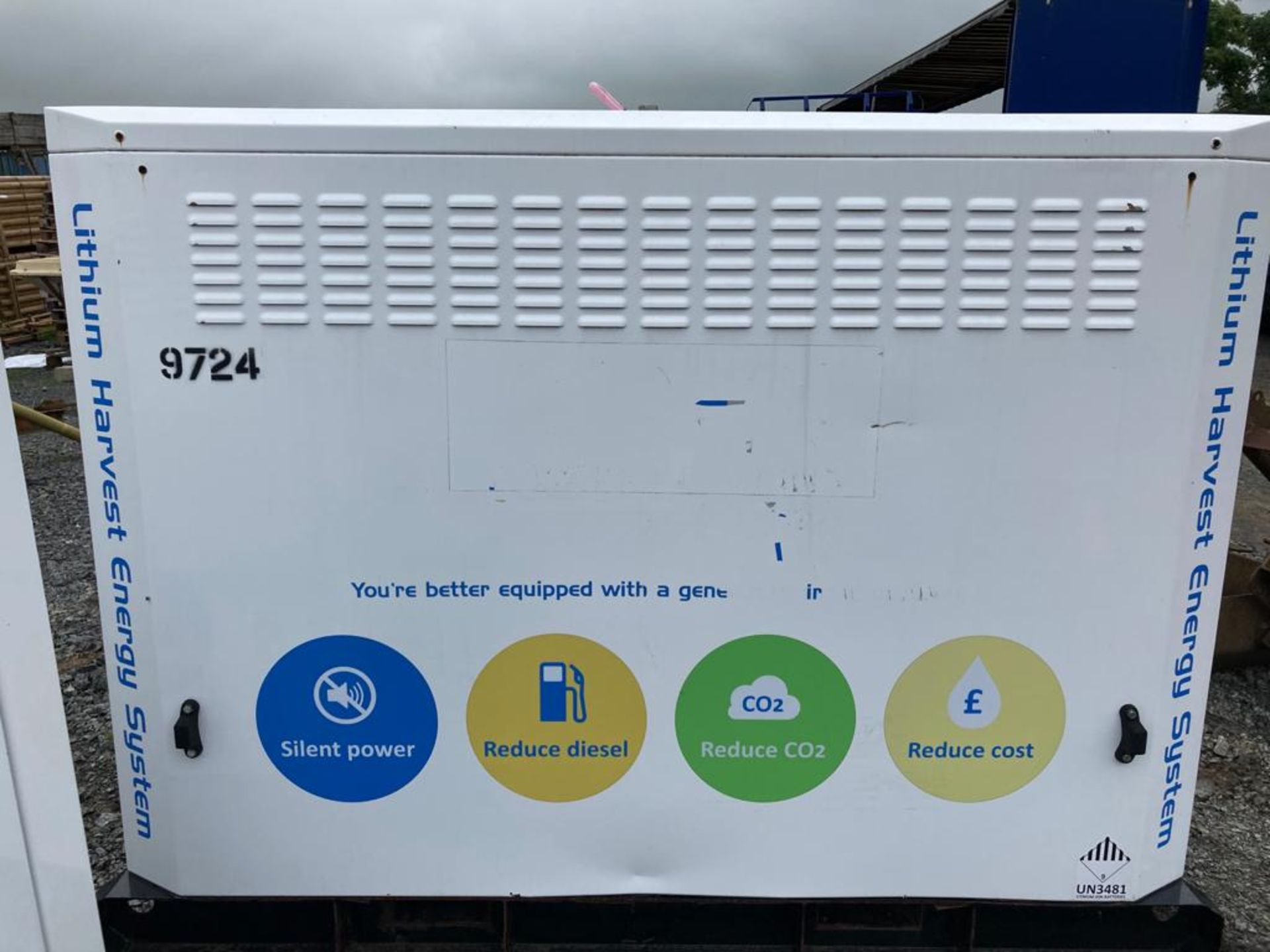 UNRESERVED 2016 UNUSED 43 KVA GENERATOR 3 PHASE.LOCATION NORTHERN IRELAND. - Image 2 of 3