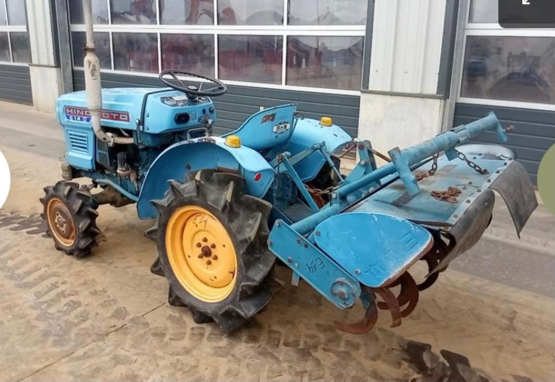 HINOMOTO E14 4WD COMPACT TRACTOR.LOCATION NORTH YORKSHIRE.