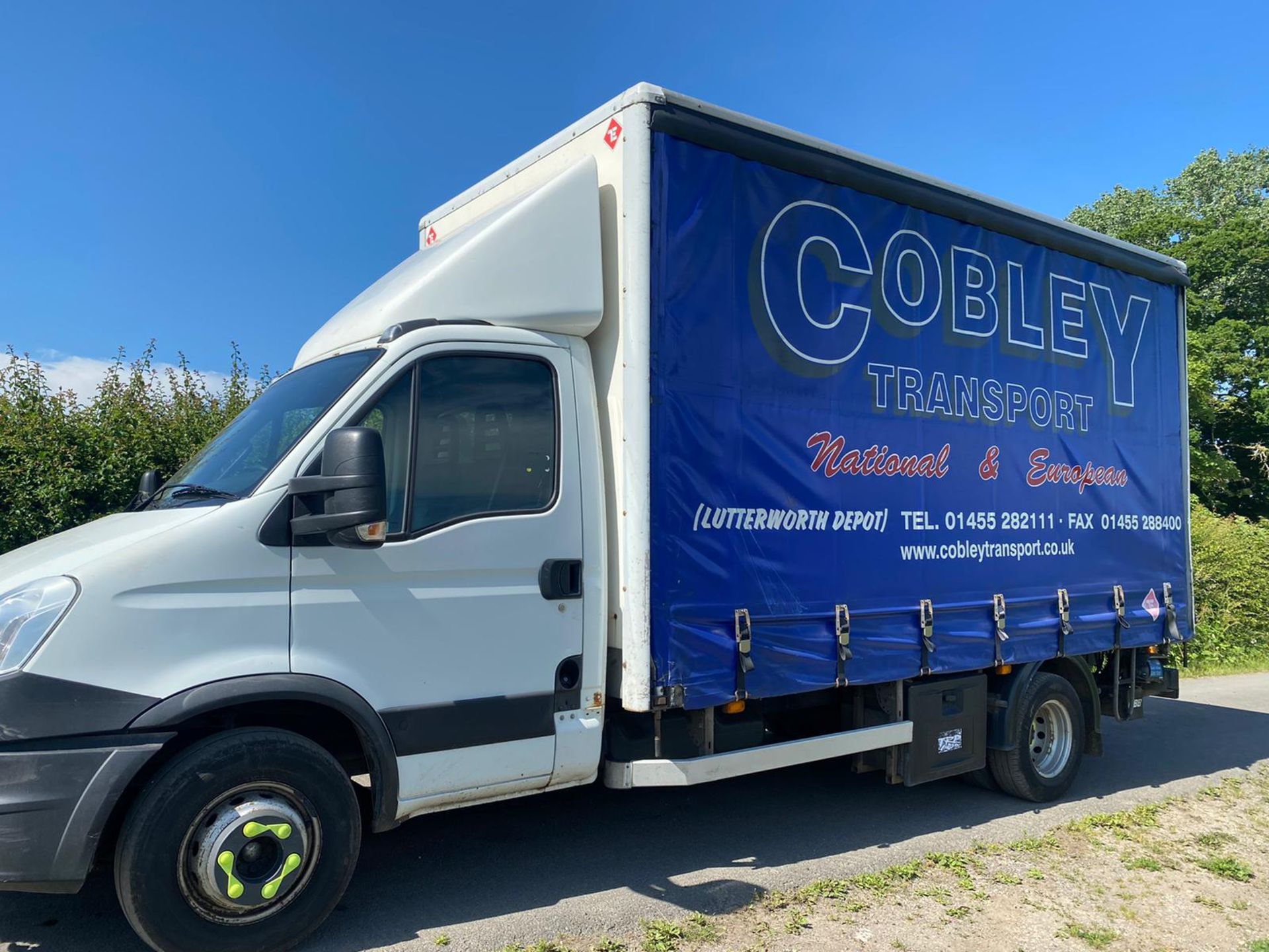 2014 IVECO 70C 17 CURTAINSIDER WITH TAIL LIFT.LOCATION NORTH YORKSHIRE.