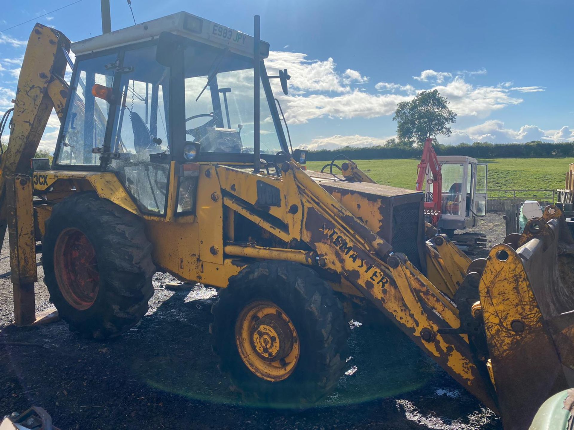 JCB SITEMASTER 4X4 DIGGER 3CX.LOCATION NORTH YORKSHIRE.