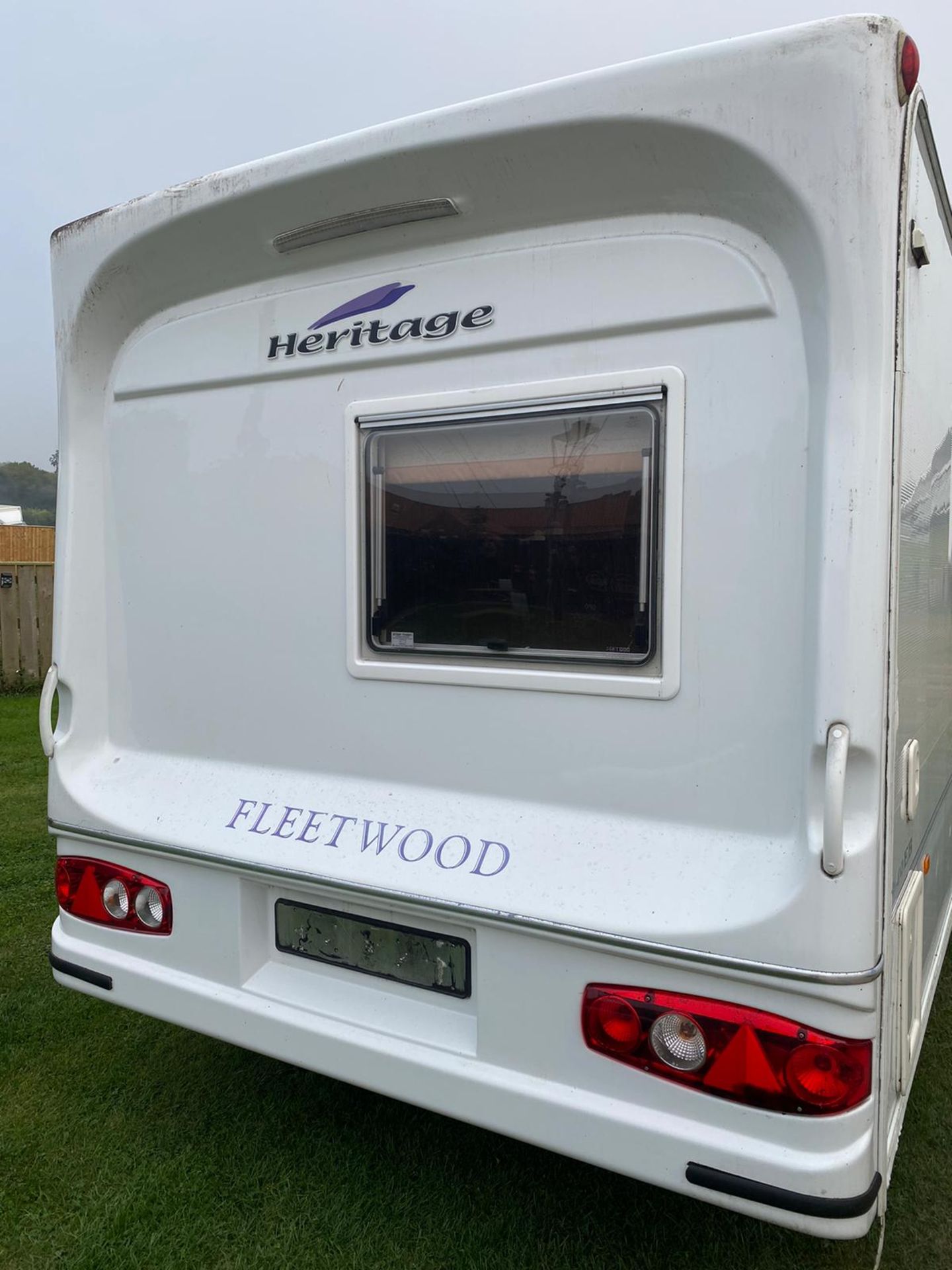 FLEETWOOD HERITAGE 640-EB 4 BERTH CARAVAN LOCATION NORTH YORKSHIRE. - Image 6 of 7