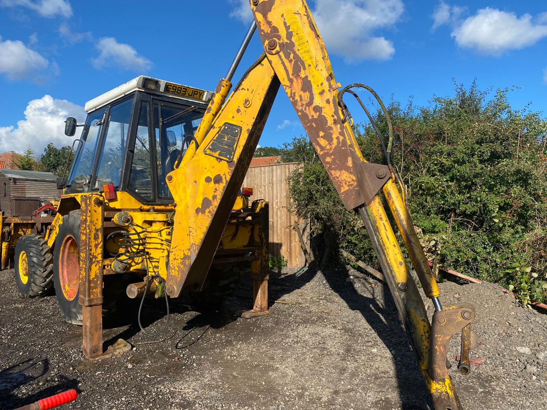 JCB SITEMASTER 4X4 DIGGER 3CX.LOCATION NORTH YORKSHIRE. - Image 5 of 6