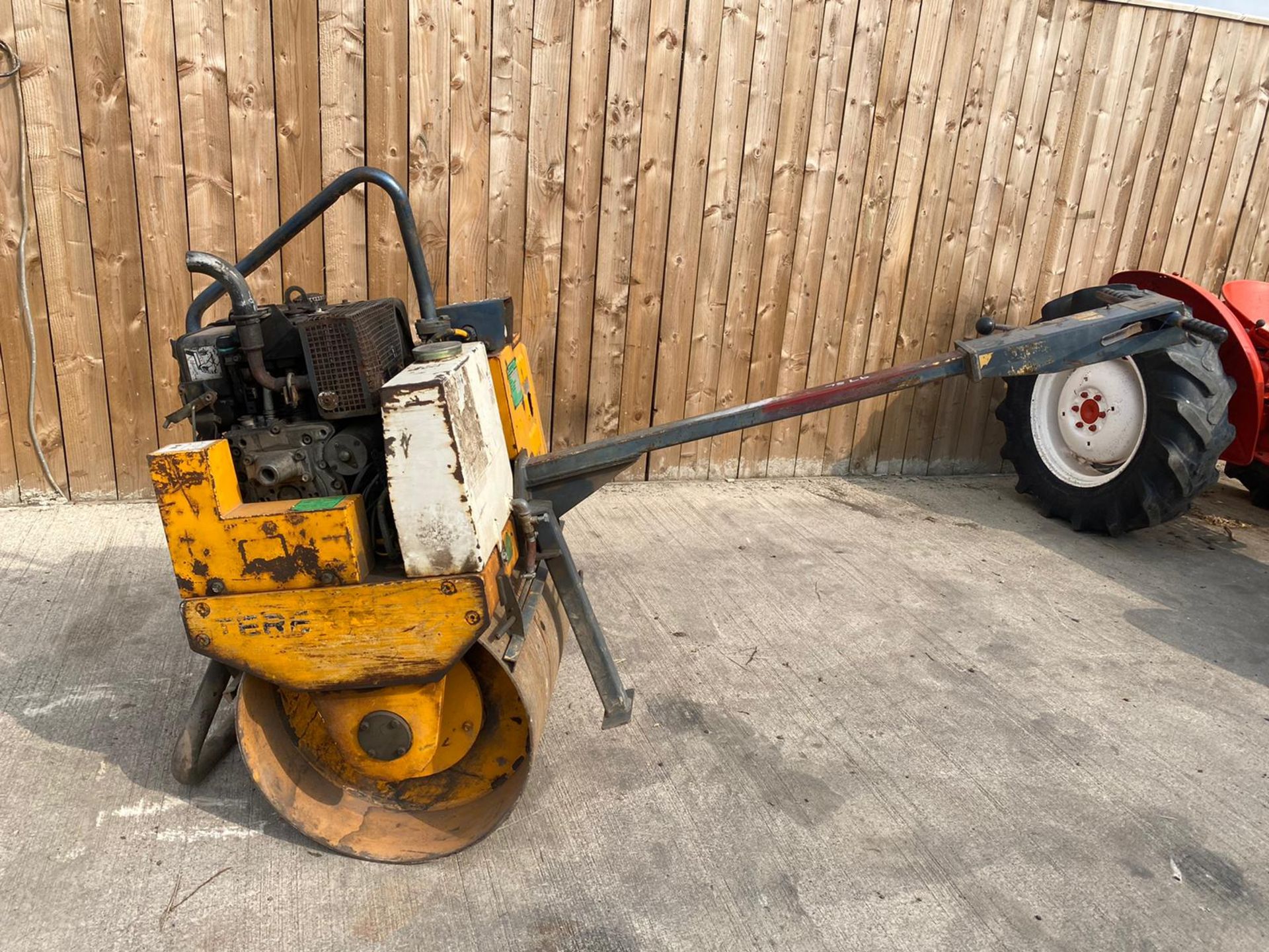 TEREX MBR71 SINGLE DRUM DIESEL ROLLER.LOCATION NORTH YORKSHIRE.