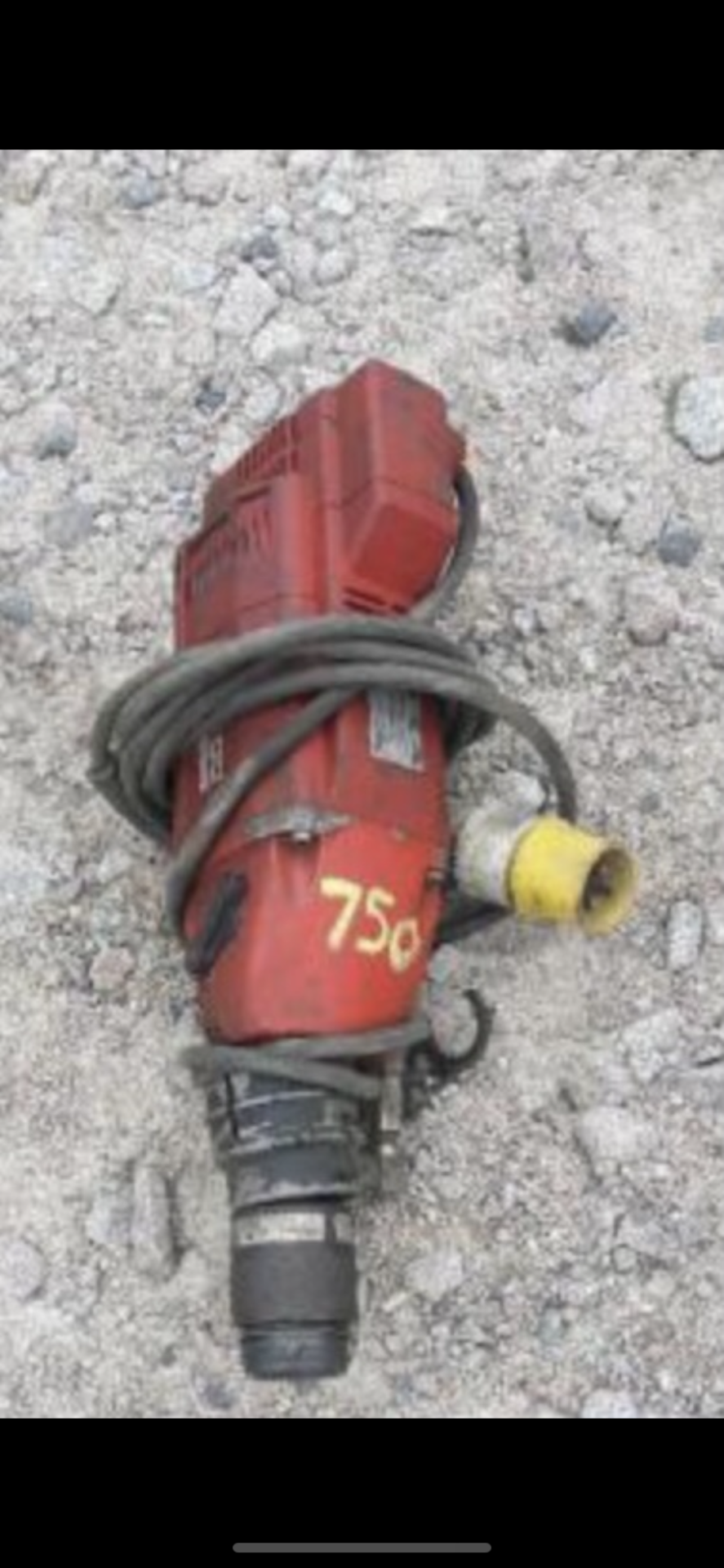 HILTI TE 80 CORE DRILL 110V.LOCATION NORTHERN IRELAND