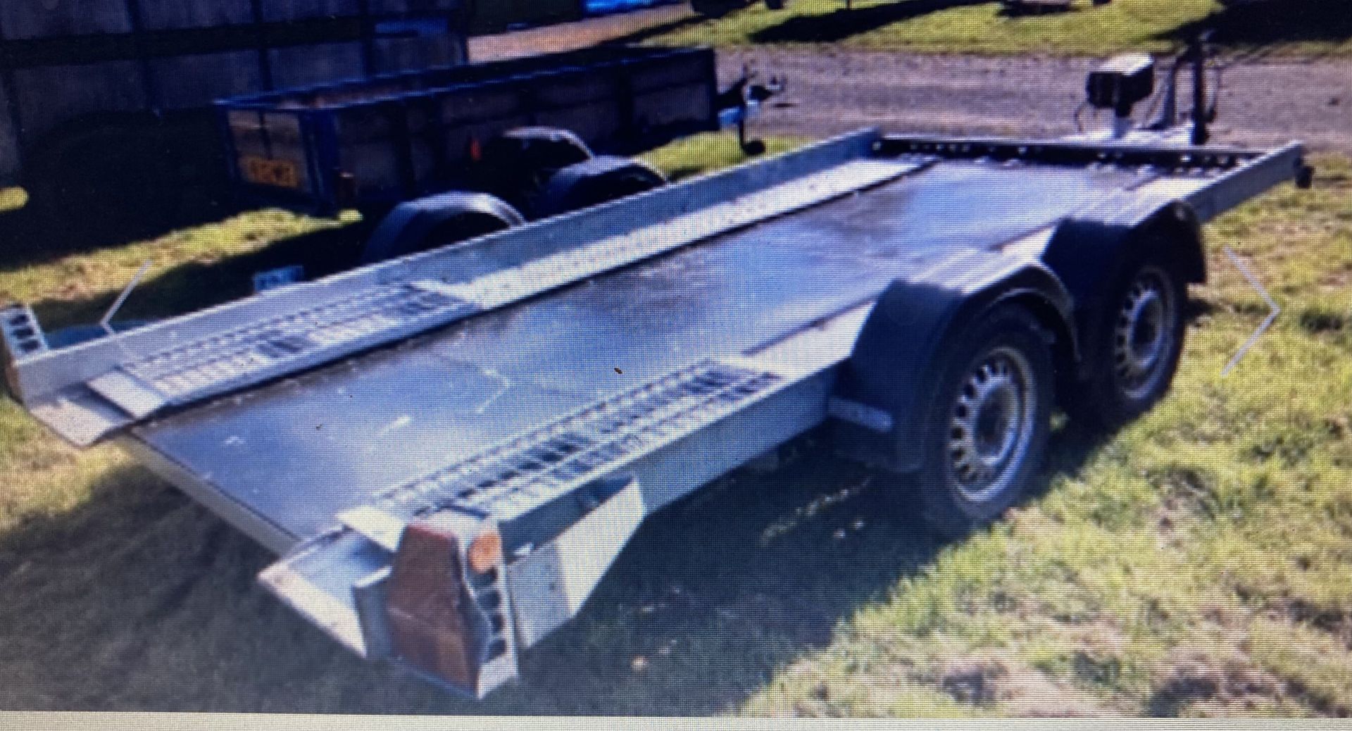 BRIAN JAMES CLUBMAN CAR TRANSPORTER TRAILER.LOCATION NORTH YORKSHIRE. - Image 3 of 3