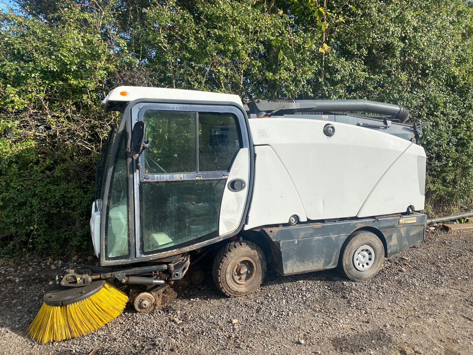 UNRESERVED JOHNSTON DIESEL SWEEPER.LOCATION NORTH YORKSHIRE.