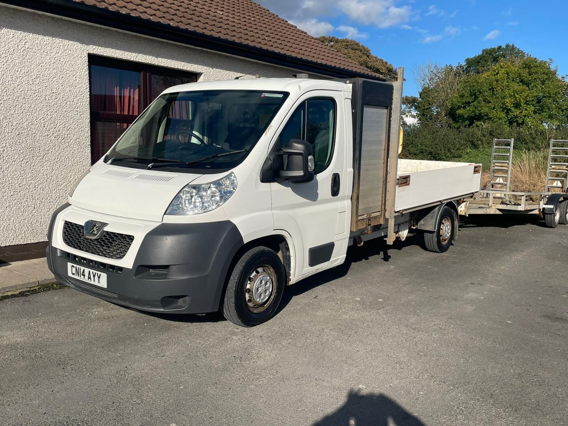 2014 Peugeot Boxer 335 L3 Hdi Flat bed 67k Location N.Ireland