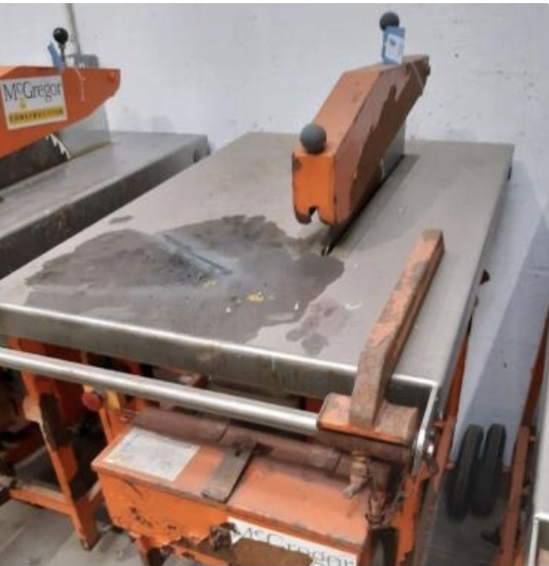 CLIPPER HONDA ENGINE TABLE SAW.LOCATION NORTH YORKSHIRE