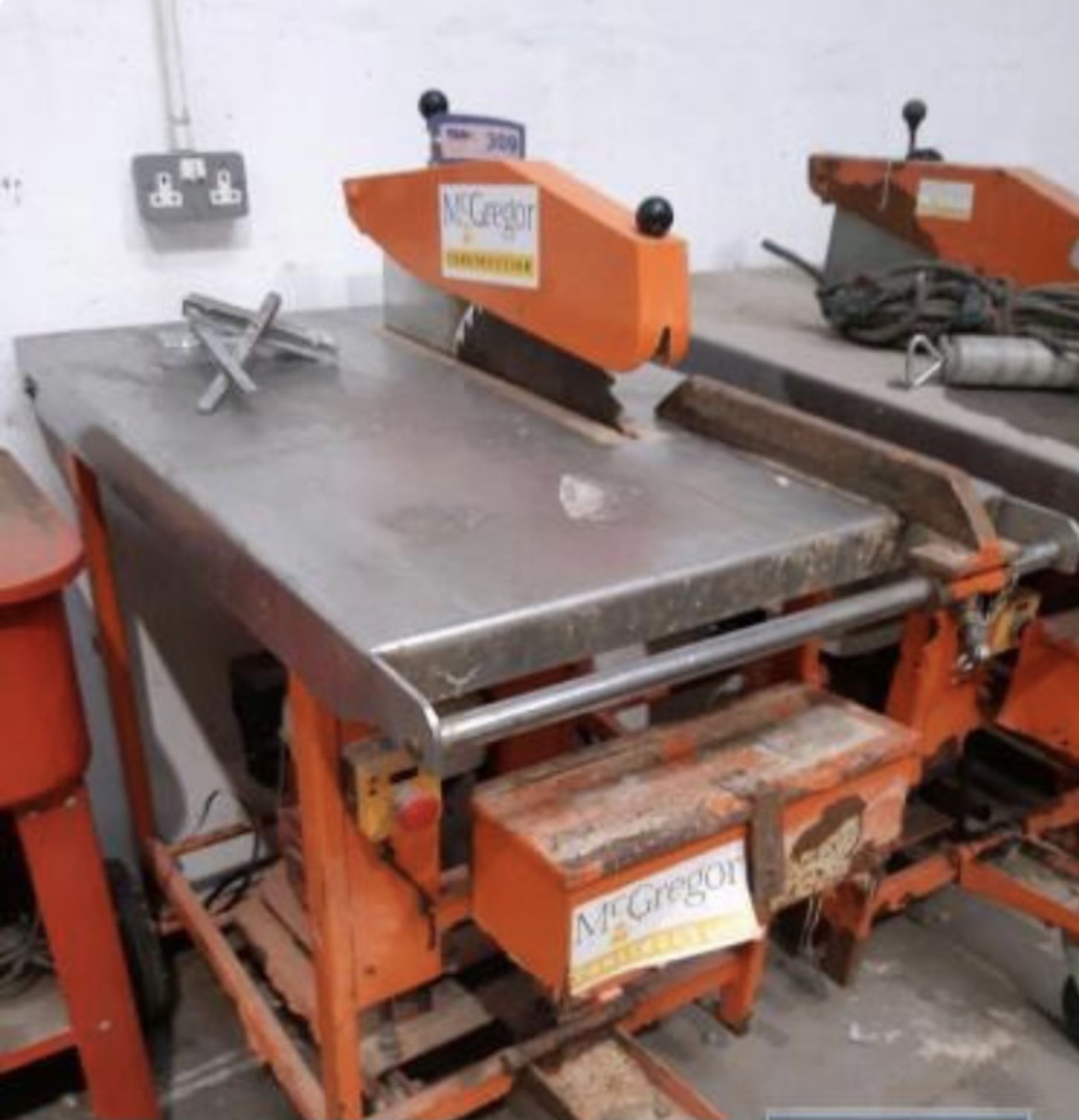 CLIPPER HONDA ENGINE TABLE SAW.LOCATION NORTH YORKSHIRE. - Image 3 of 3