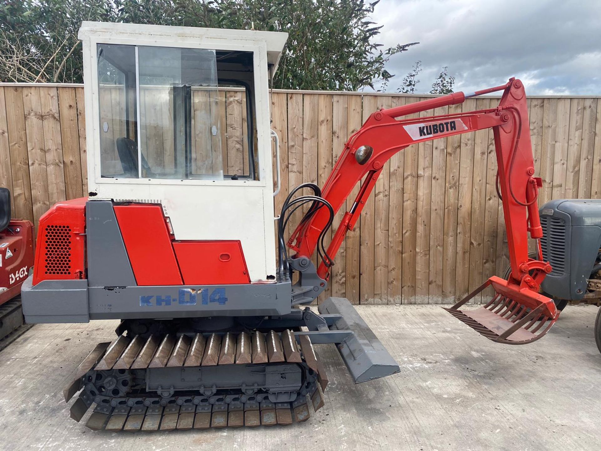 KUBOTA KH-014 1.5 TON MINI DIGGER.LOCATION NORTH YORKSHIRE. - Image 4 of 9