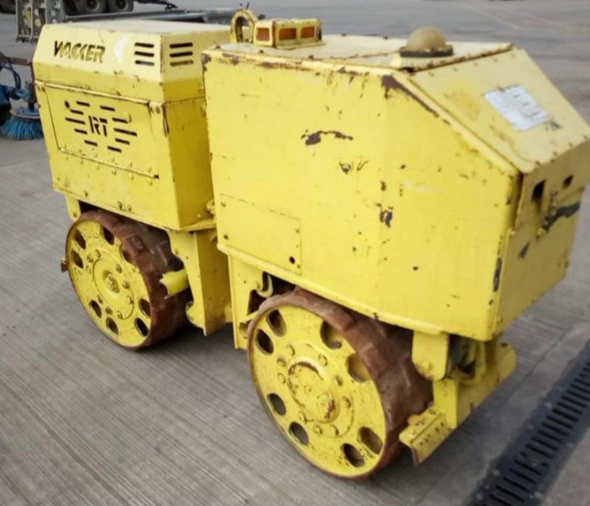 WACKER NEUESON DIESEL REMOTE CONTROL TRENCH RAMMER.LOCATION NORTH YORKSHIRE. - Image 8 of 8