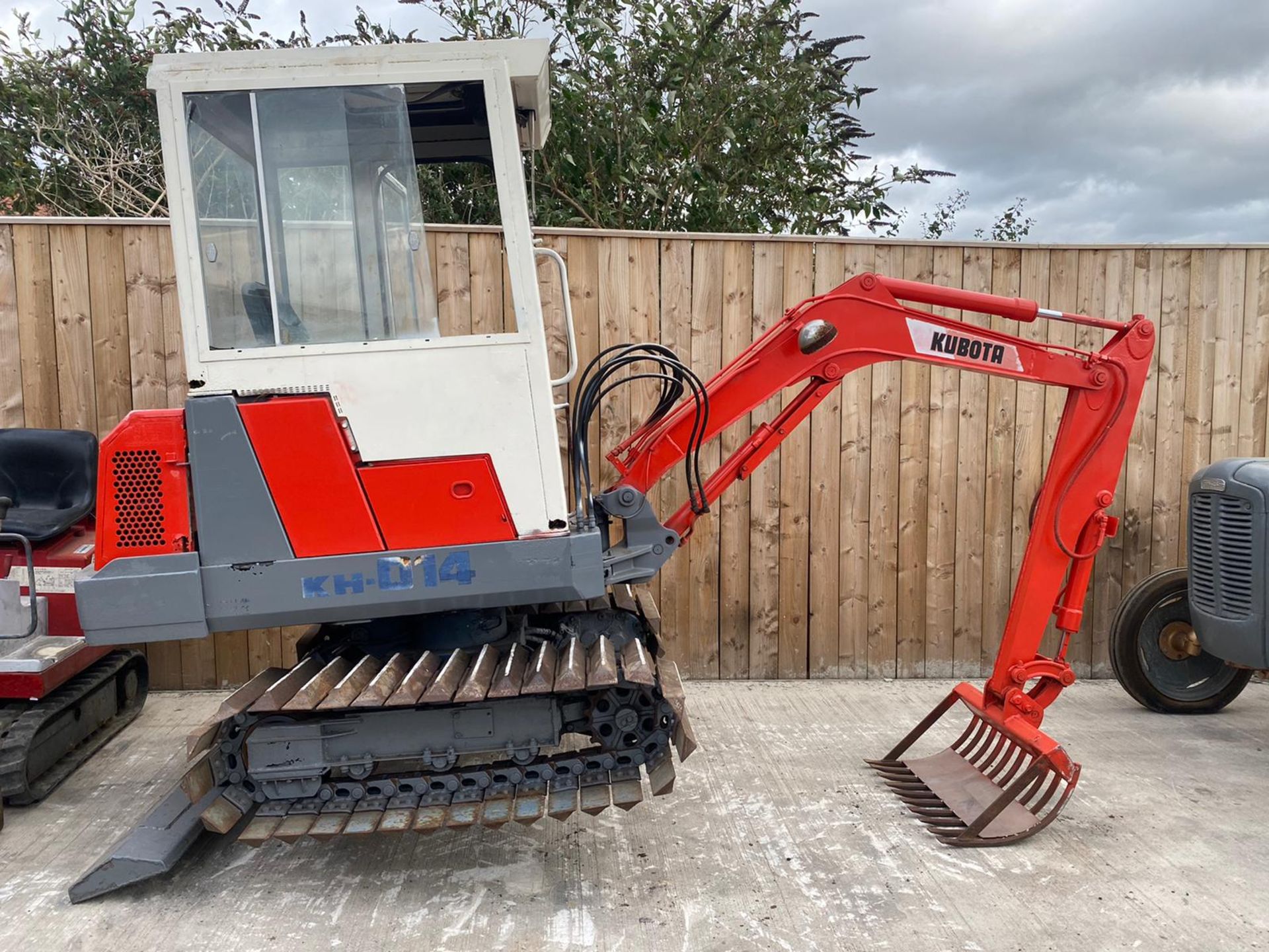 KUBOTA KH-014 1.5 TON MINI DIGGER.LOCATION NORTH YORKSHIRE. - Image 6 of 9