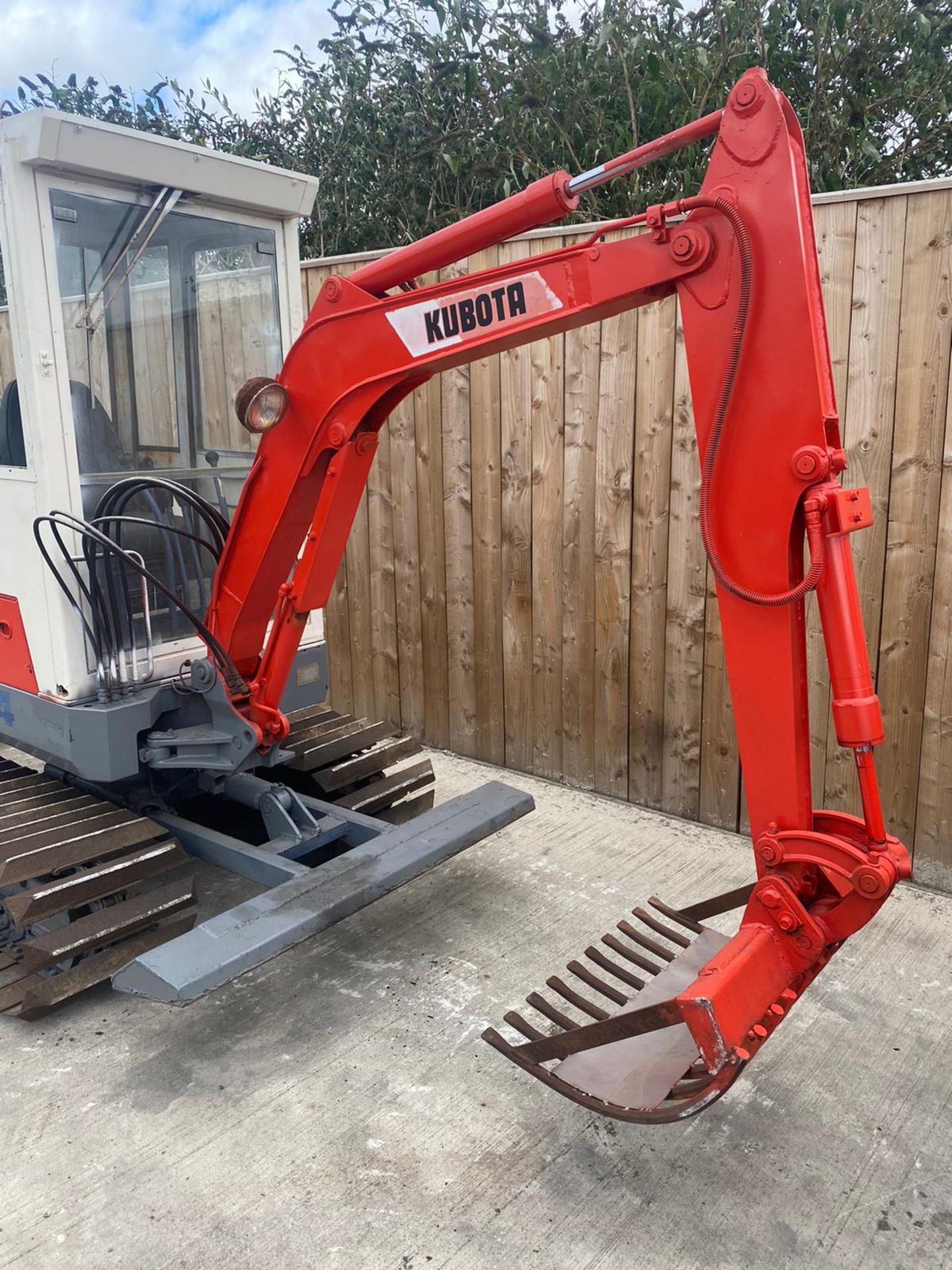 KUBOTA KH-014 1.5 TON MINI DIGGER.LOCATION NORTH YORKSHIRE. - Image 8 of 9