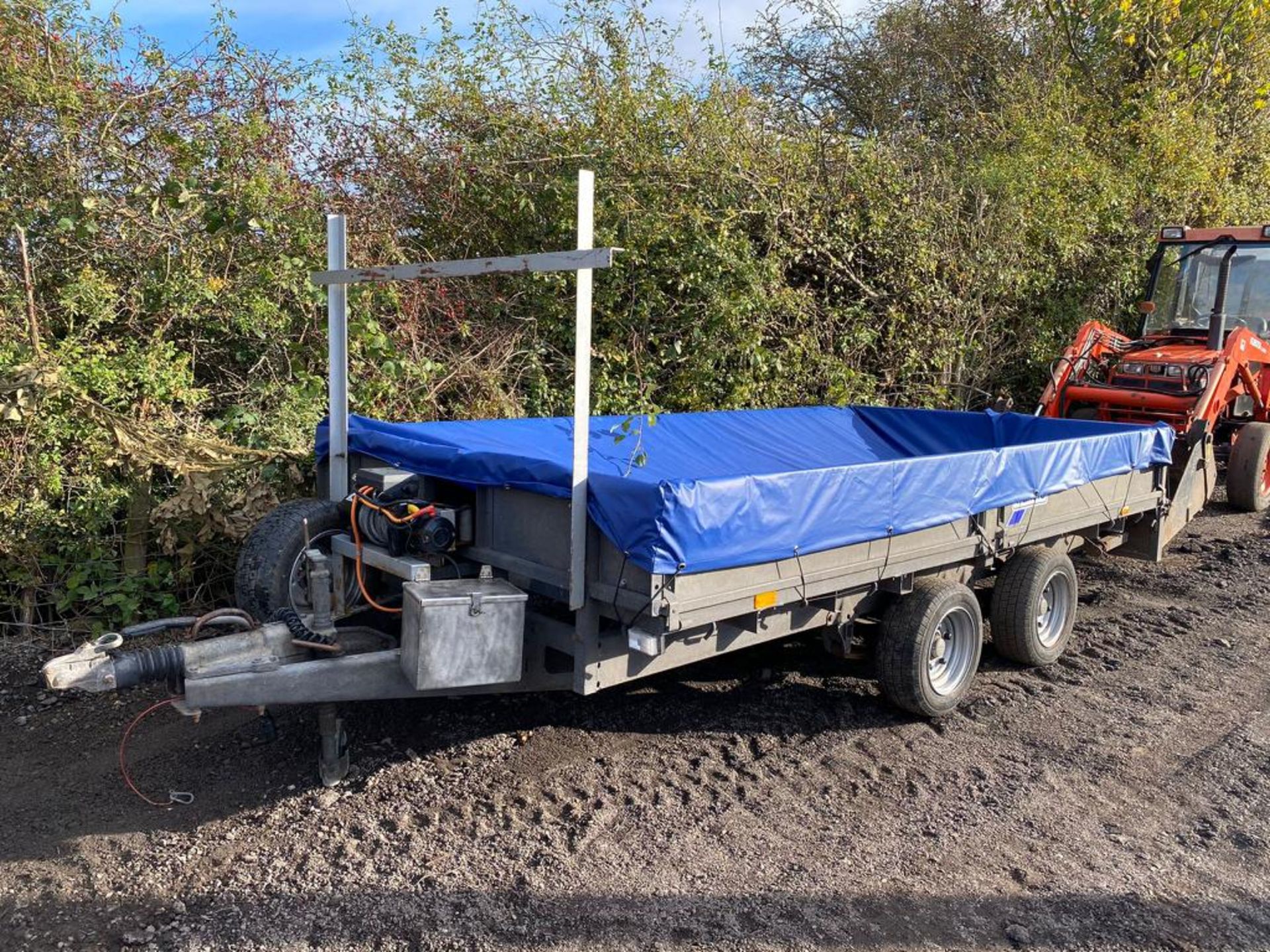 2009 IFOR WILLIAMS LM126 FLAT BED TRAILER .LOCATION NORTH YORKSHIRE. - Image 3 of 3