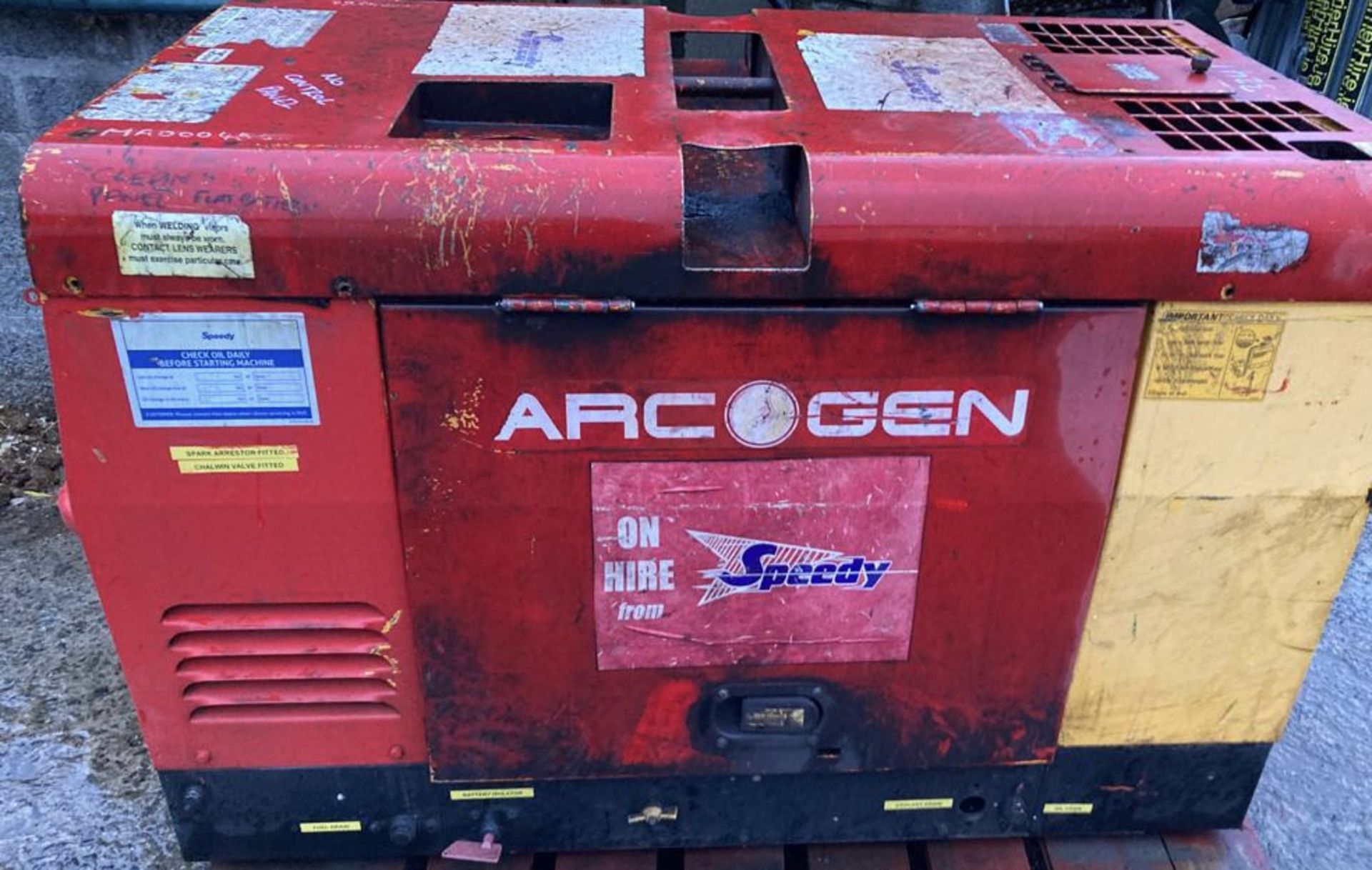 ARC GEN WELDER GENERATOR.LOCATION NORTHERN IRELAND. - Image 4 of 4