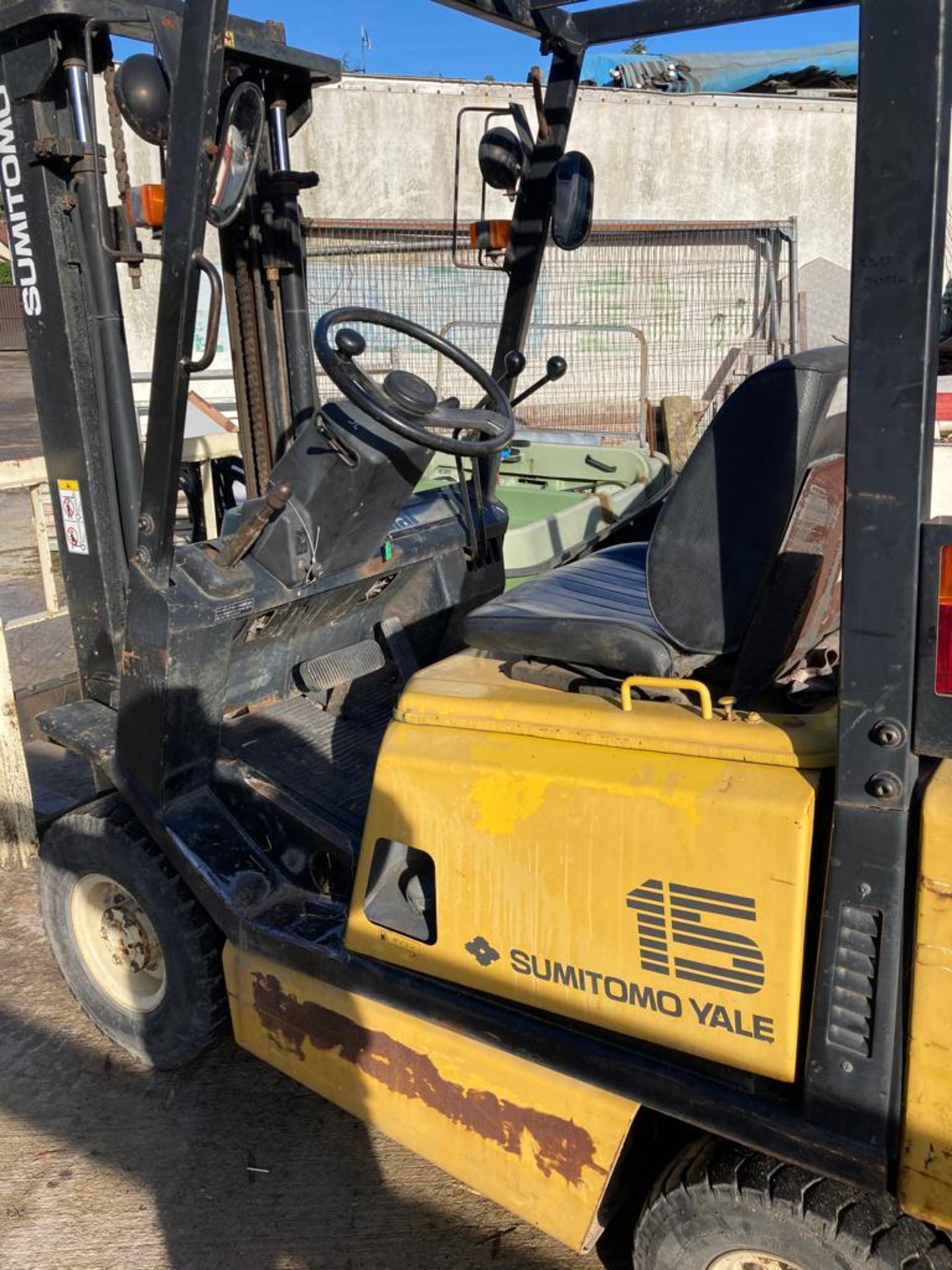 SUMITO PETROL FORKLIFT.LOCATION NORTHERN IRELAND. - Image 4 of 5