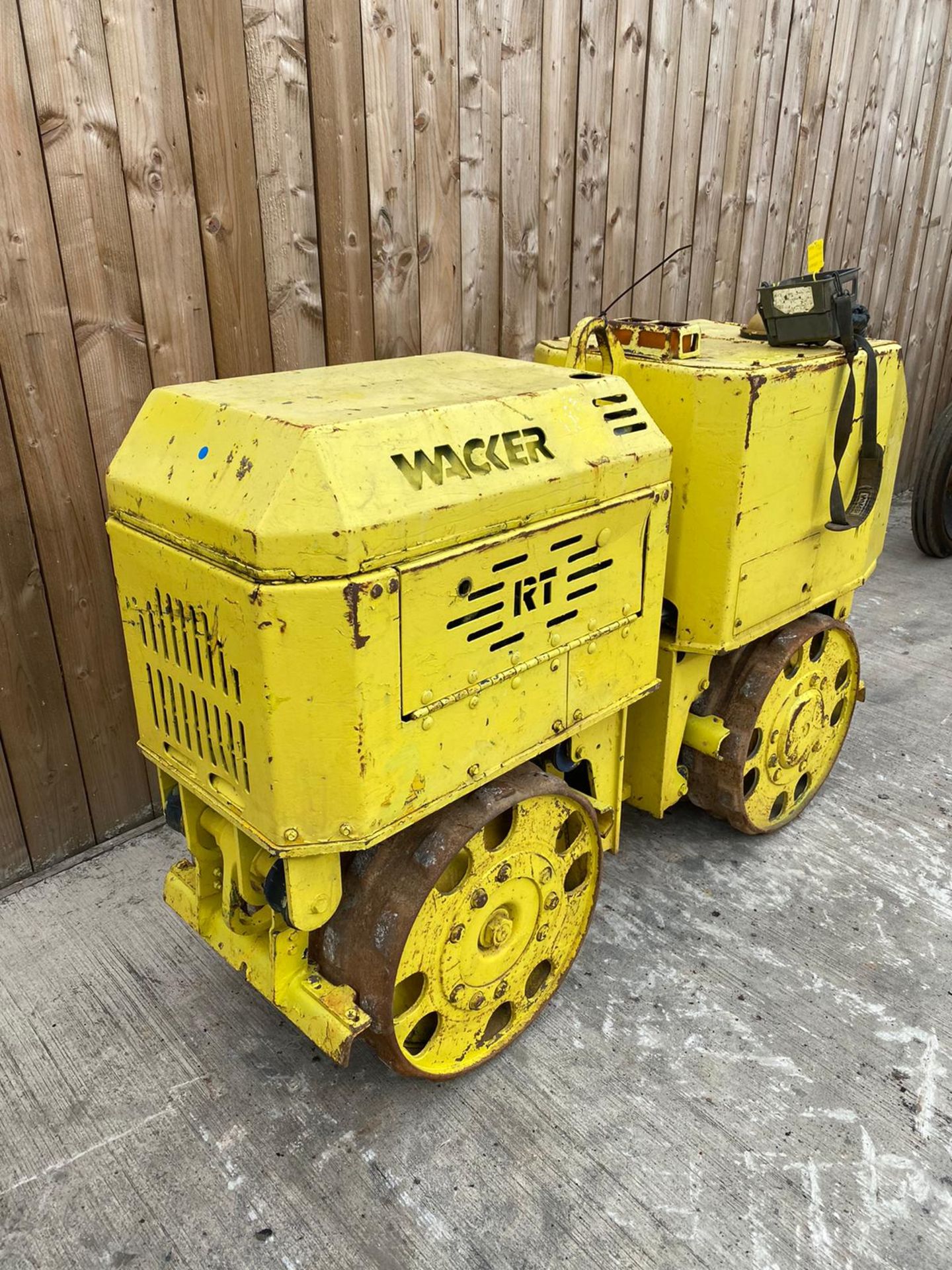 WACKER NEUESON DIESEL REMOTE CONTROL TRENCH RAMMER.LOCATION NORTH YORKSHIRE.