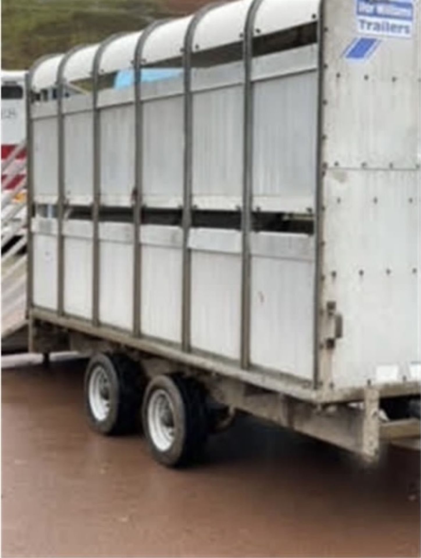 IFOR WILLIAMS CATTLE TRAILER .LOCATION NORTH YORKSHIRE.