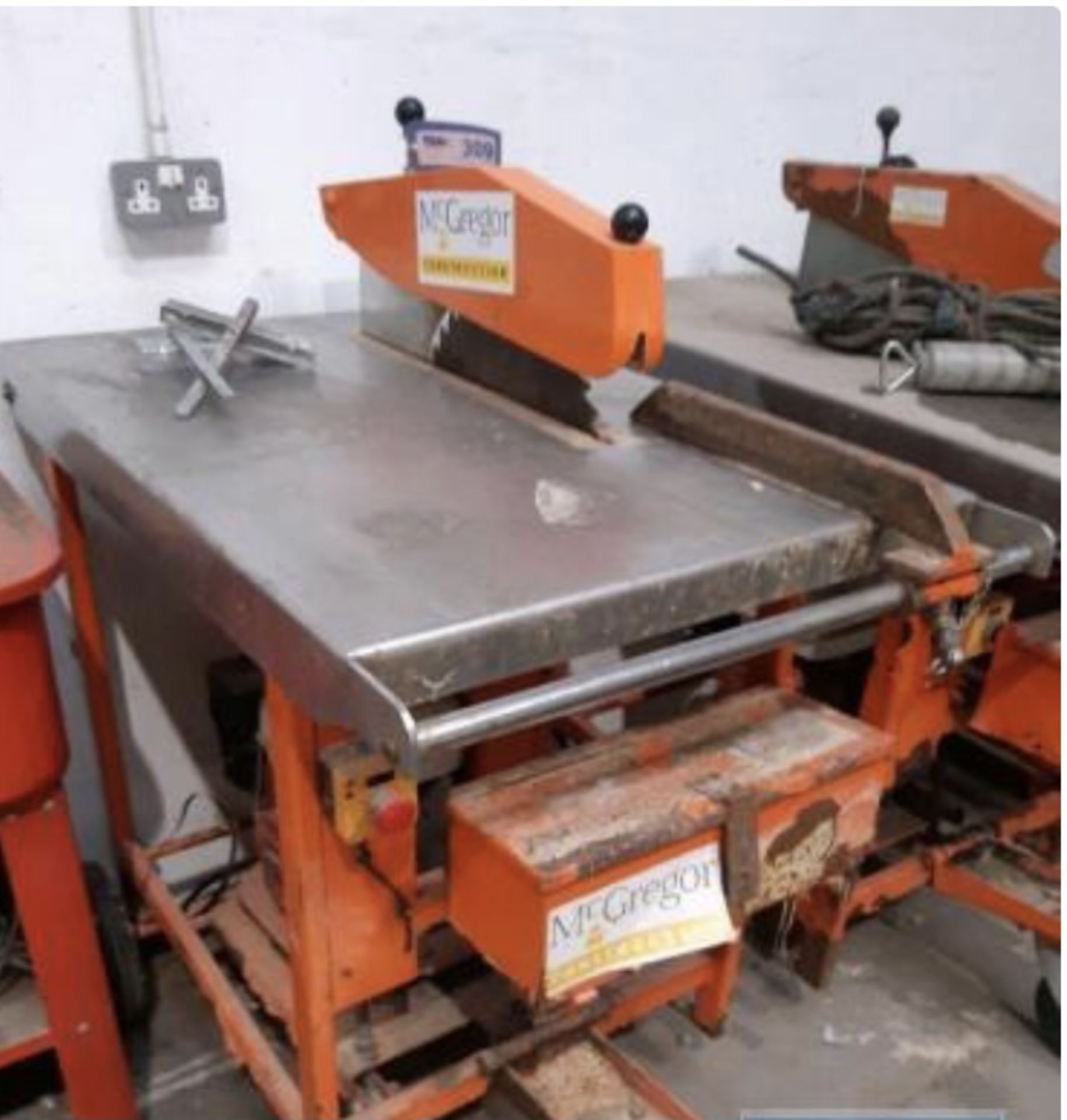 CLIPPER HONDA ENGINE TABLE SAW.LOCATION NORTH YORKSHIRE. - Image 4 of 5