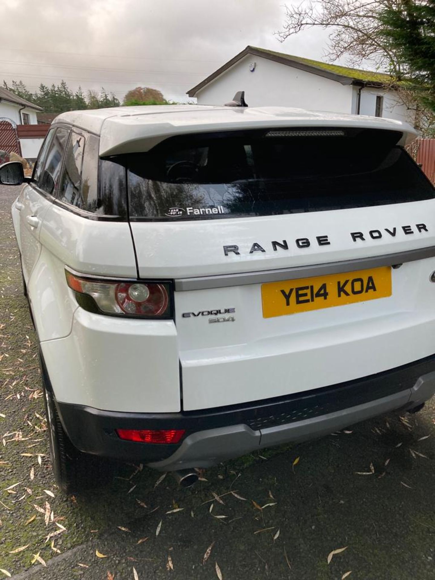 RANGE ROVER EVOUGE 2014.LOCATION NORTHERN IRELAND. - Image 3 of 11