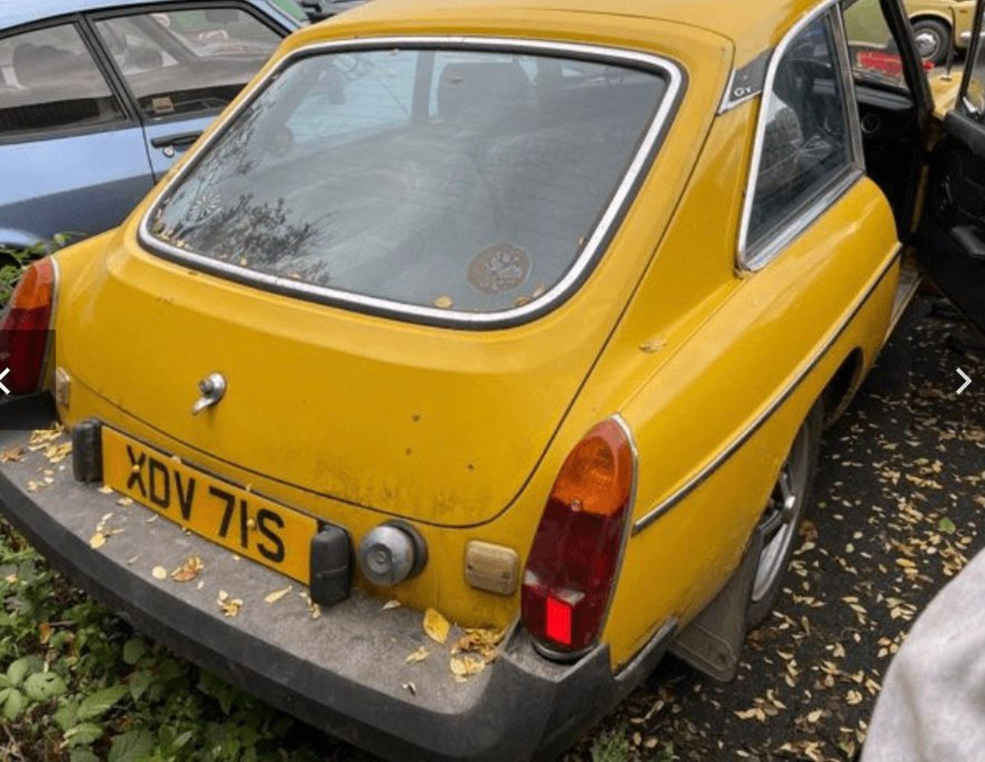 MGB 1978 GT SPORTS CLASSIC VINTAGE CAR.LOCATION NORTH YORKSHIRE. - Image 4 of 8