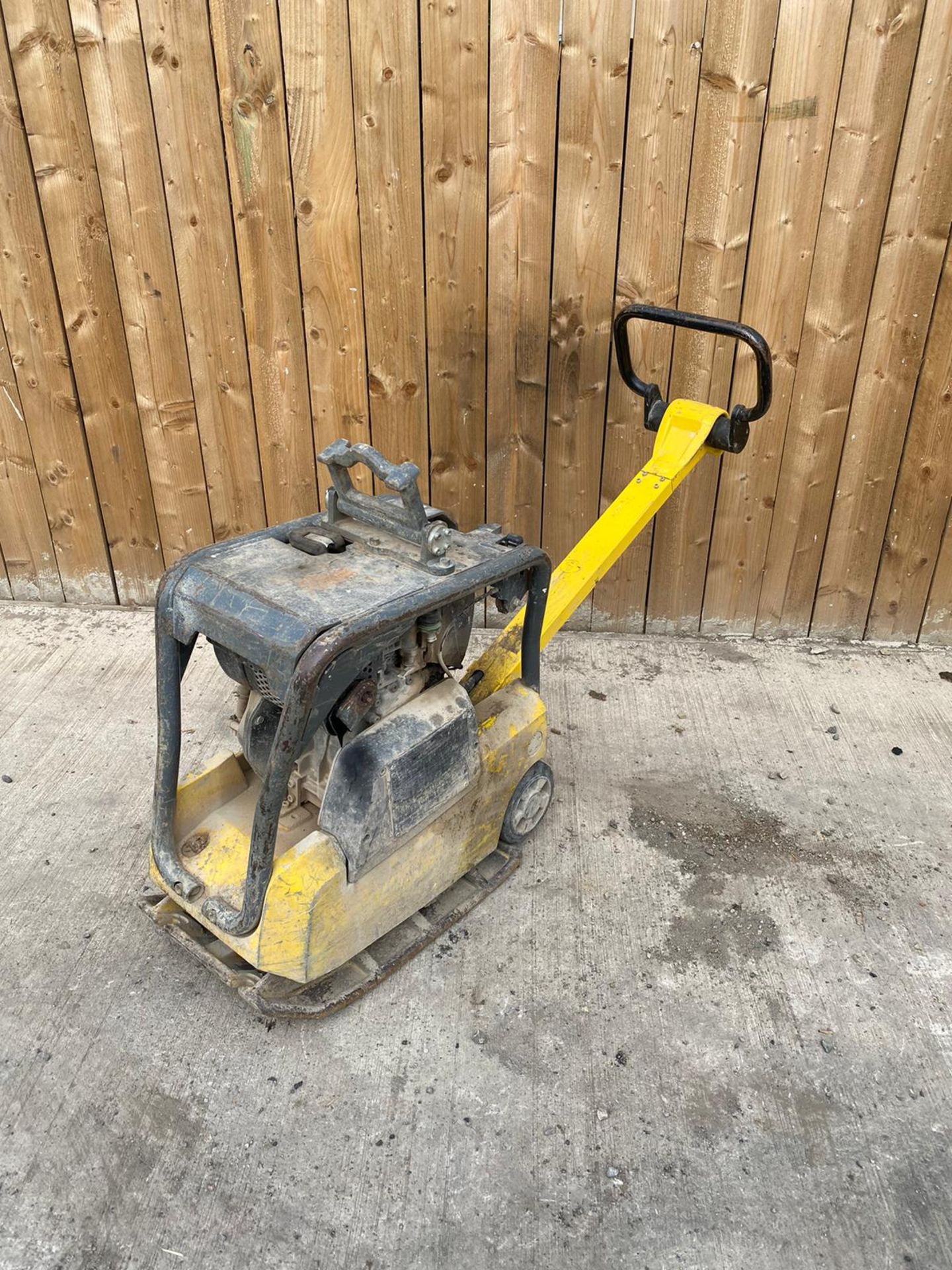 WACKER NUESEON DIESEL FORWARD AND REVERSE WACKER PLATE.LOCATION NORTH YORKSHIRE.