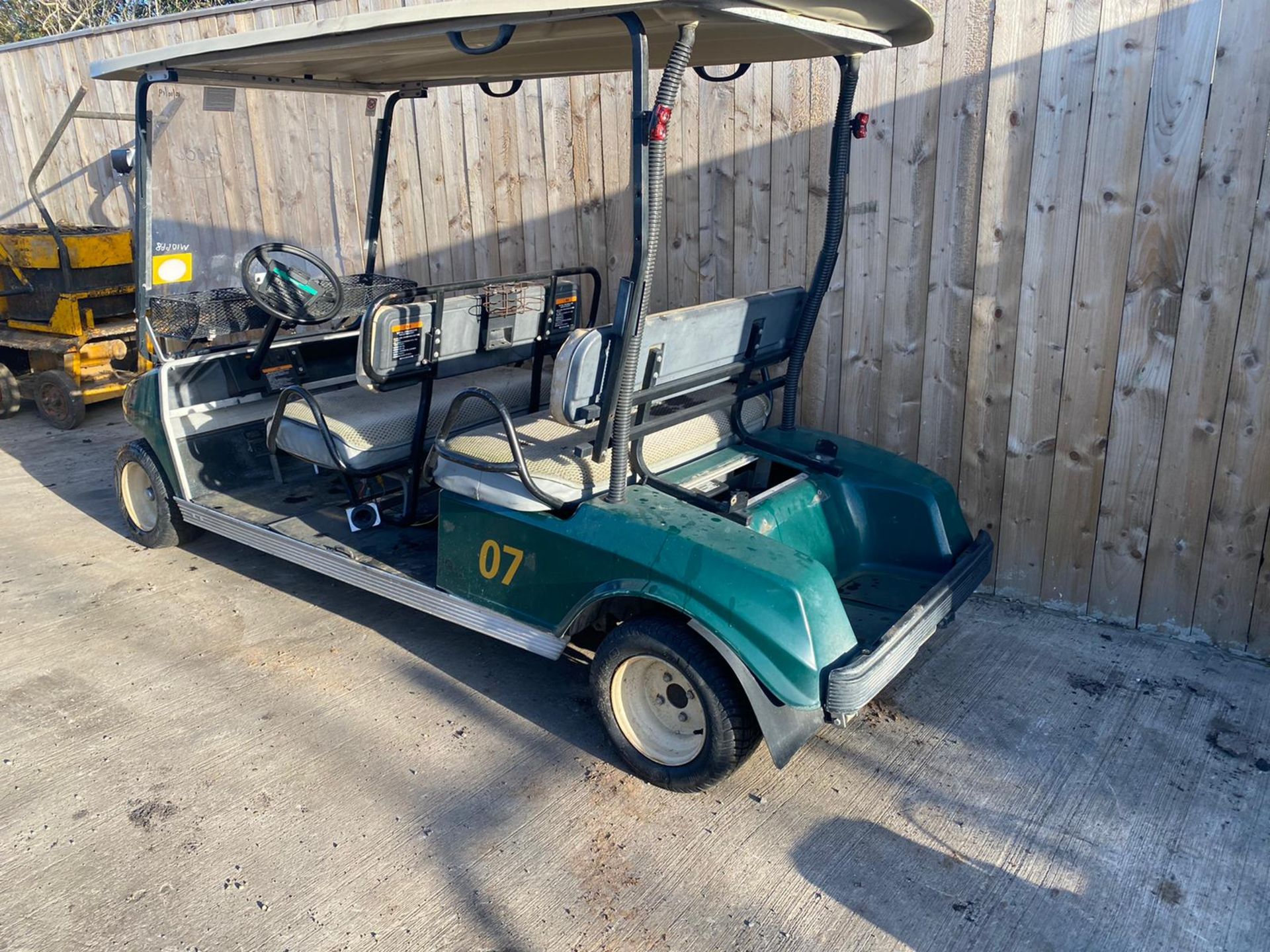 CLUB CAR ELECTRIC GOLF BUGGY .LOCATION NORTH YORKSHIRE - Image 6 of 6