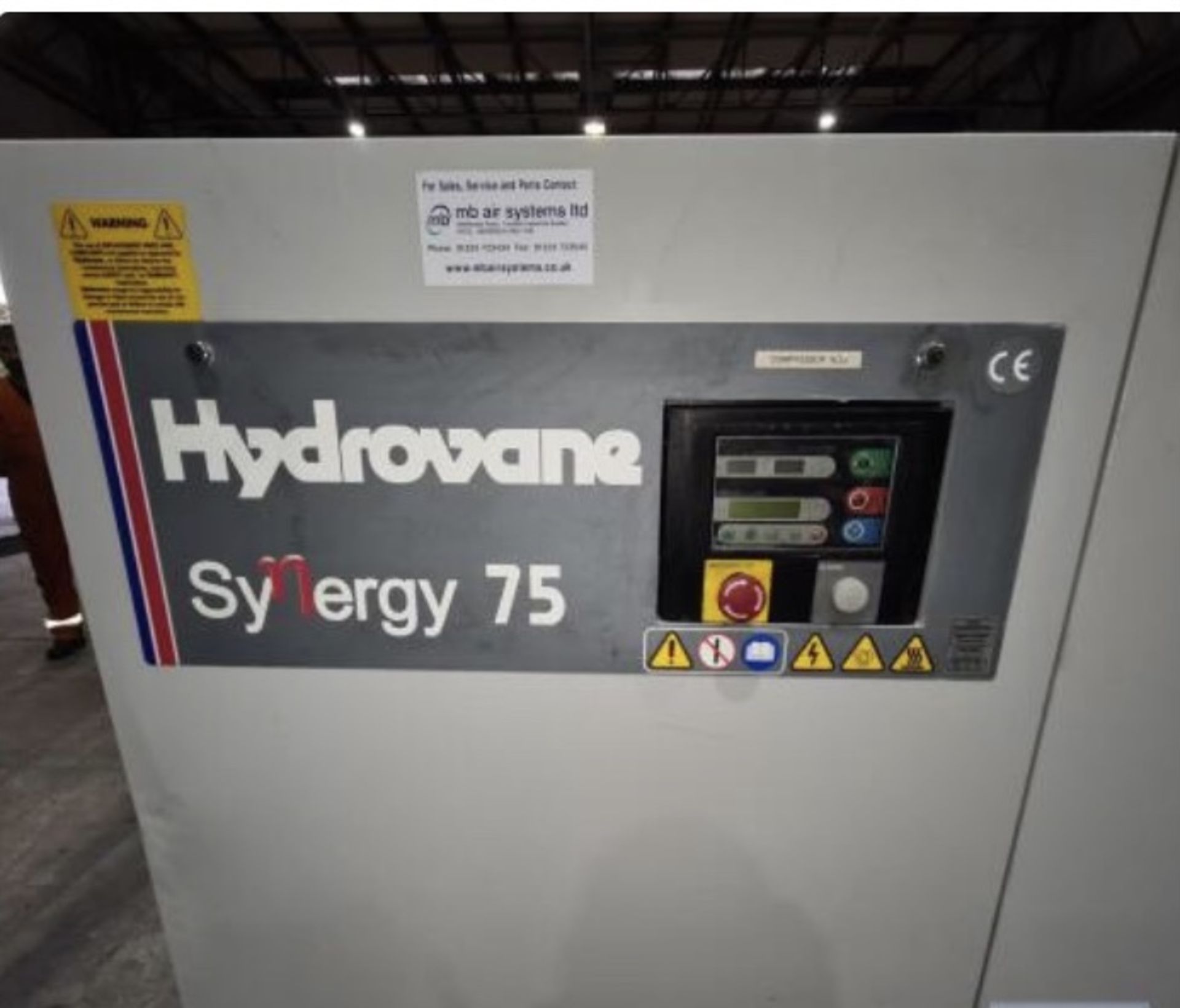 HYDROVANE SYNERGY 975 COMPRESSOR .LOCATION NORTHERN IRELAND. - Image 4 of 9