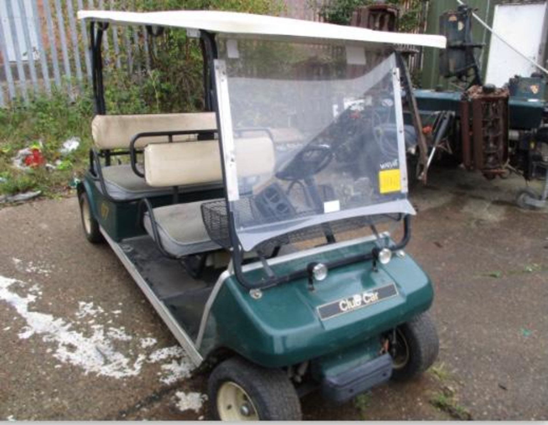 CLUB CAR ELECTRIC GOLF BUGGY .LOCATION NORTH YORKSHIRE - Image 4 of 6