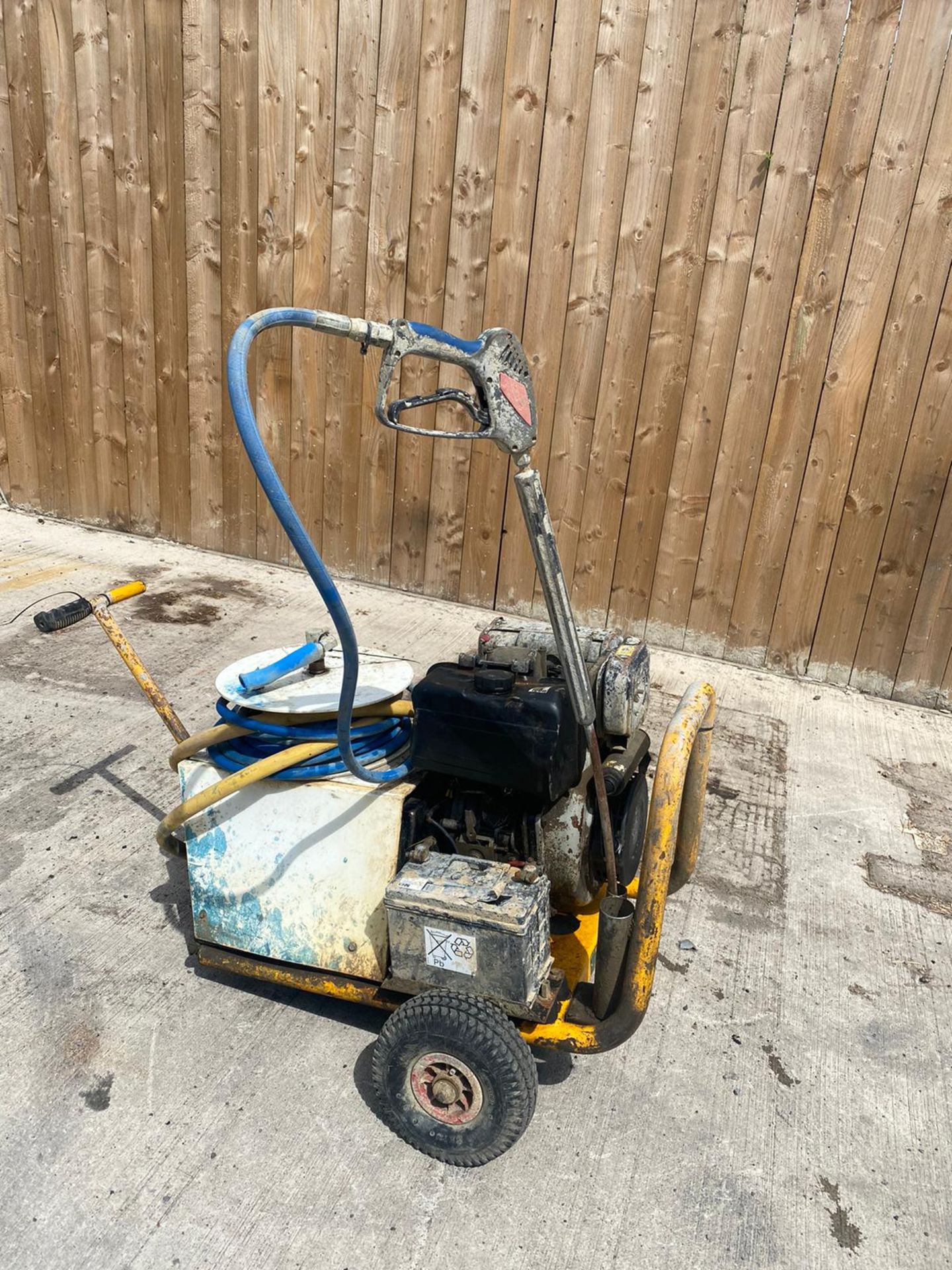 YANMAR DIESEL PRESSURE WASHER.LOCATION NORTH YORKSHIRE. - Image 2 of 2