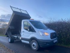 FORD TRANSIT TIPPER 2015.LOCATION NORTH YORKSHIRE