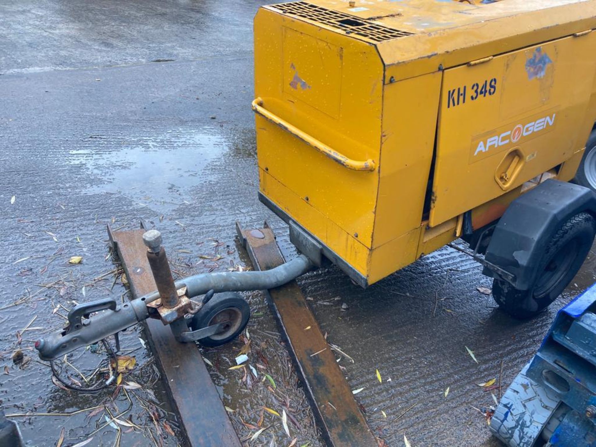 ARC GEN TOW BEHIND WELDER GENERATOR.LOCATION NORTHERN IRELAND - Image 4 of 5