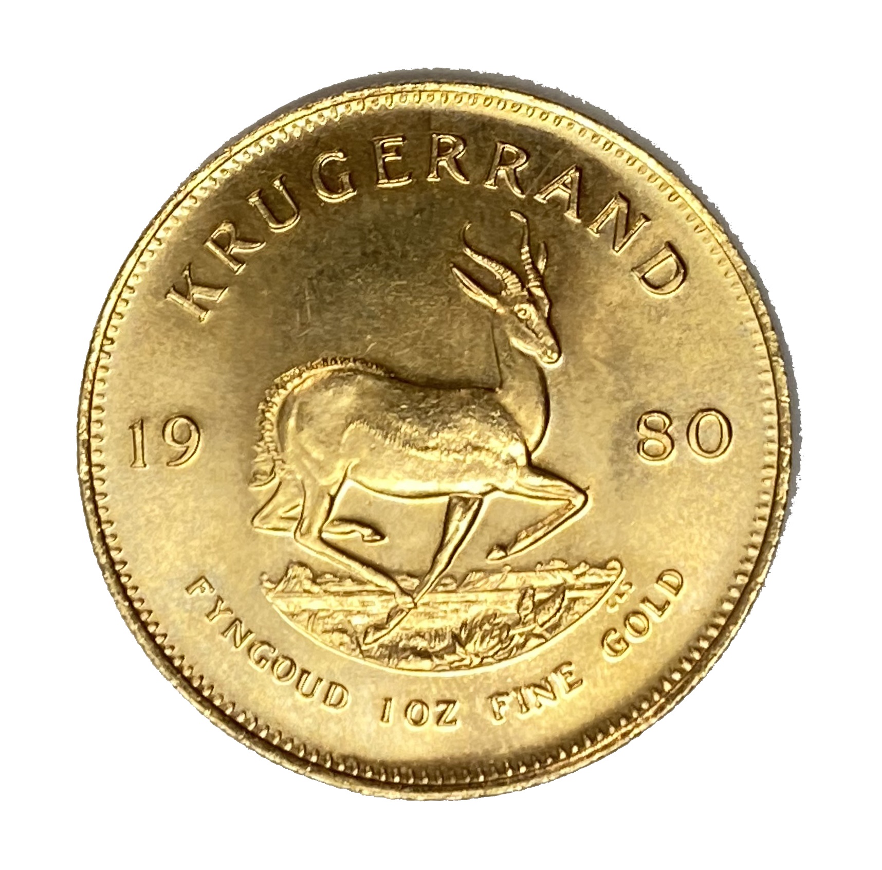 South Africa, gold Krugerrand coin, 1980 - Image 2 of 2
