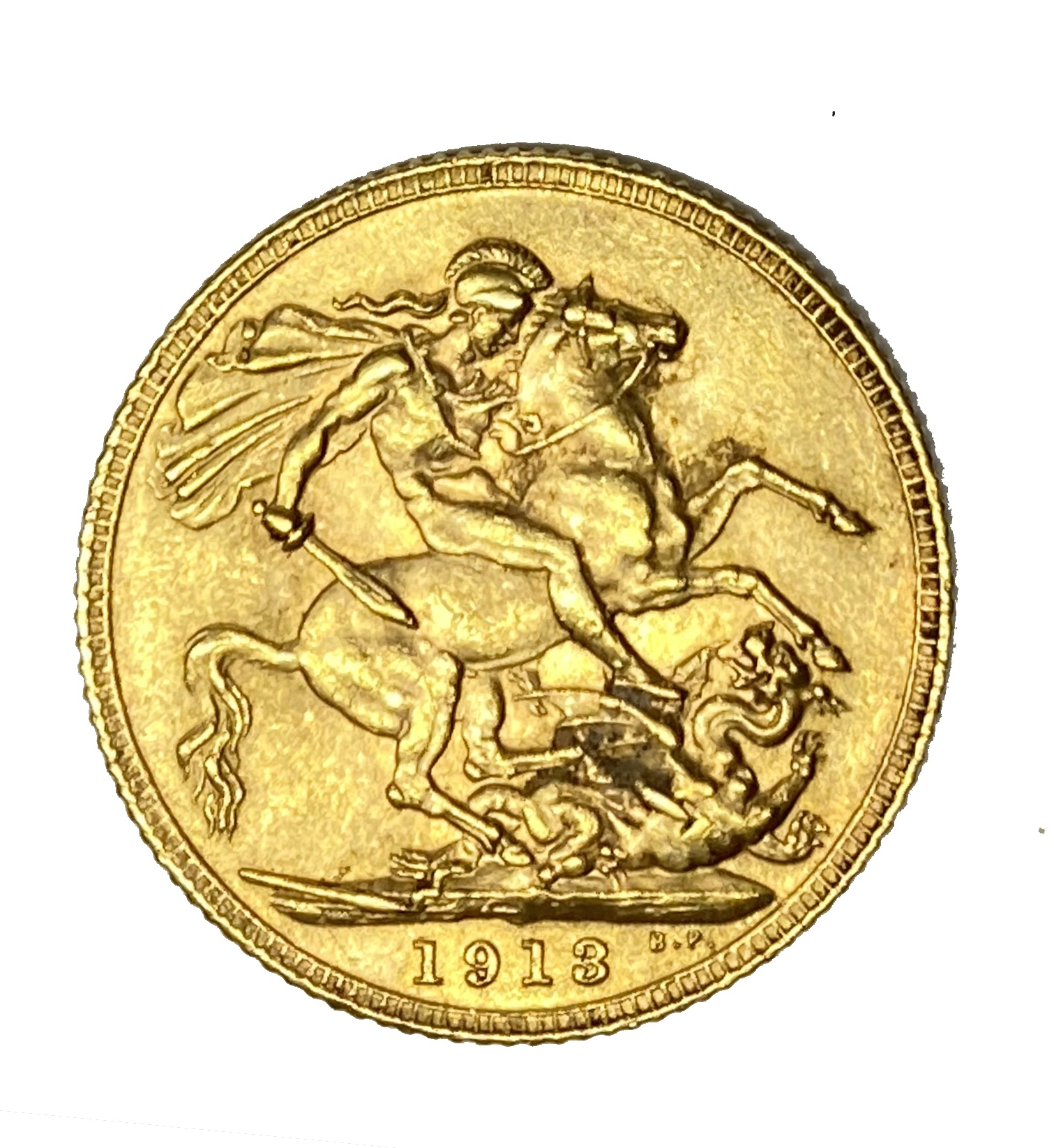 George V gold Sovereign coin, 1913 - Image 2 of 2