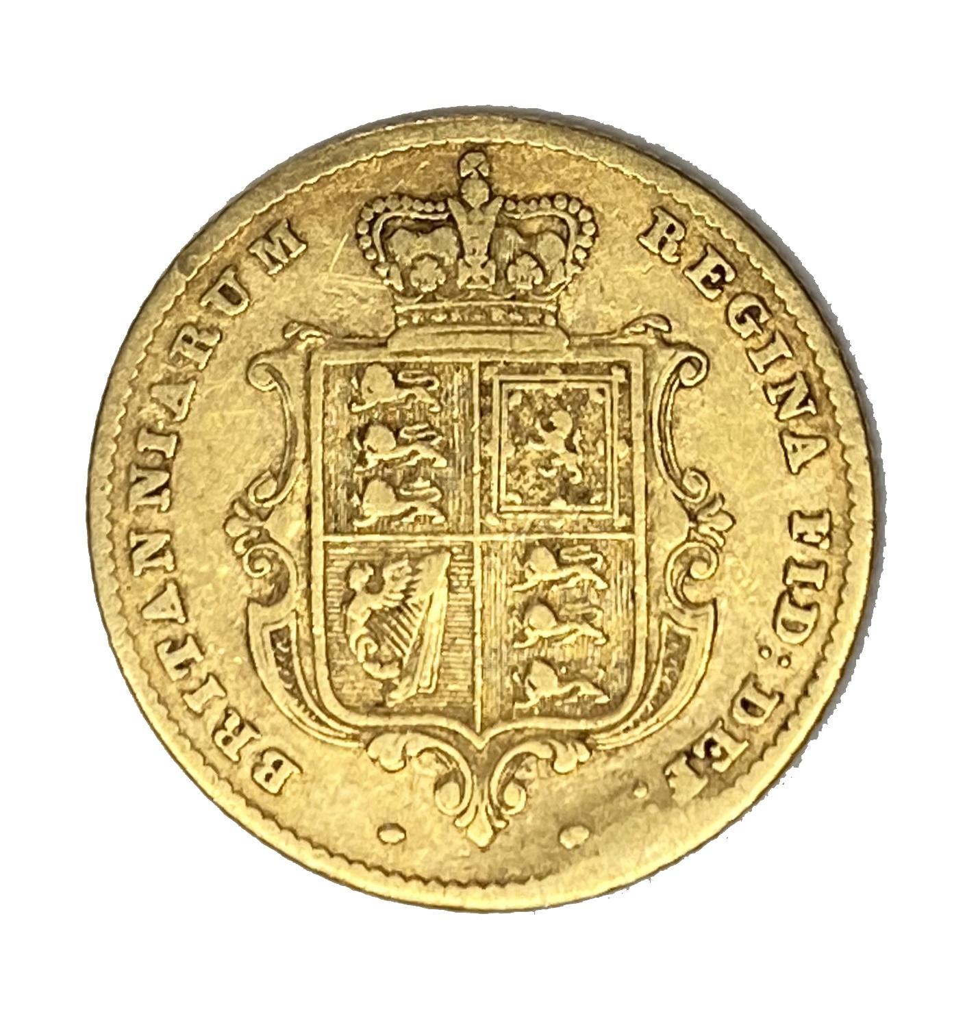 Queen Victoria gold half Sovereign coin, 1856 - Image 2 of 2