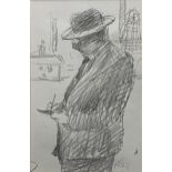 Harold Riley, Lowry drawing (standing)