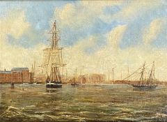 Attributed to William Frederick Settle. The Port of Hull c.1849