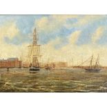 Attributed to William Frederick Settle. The Port of Hull c.1849
