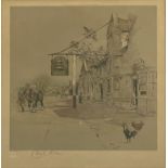 After Cecil Aldin, The Bell Inn at Stilton