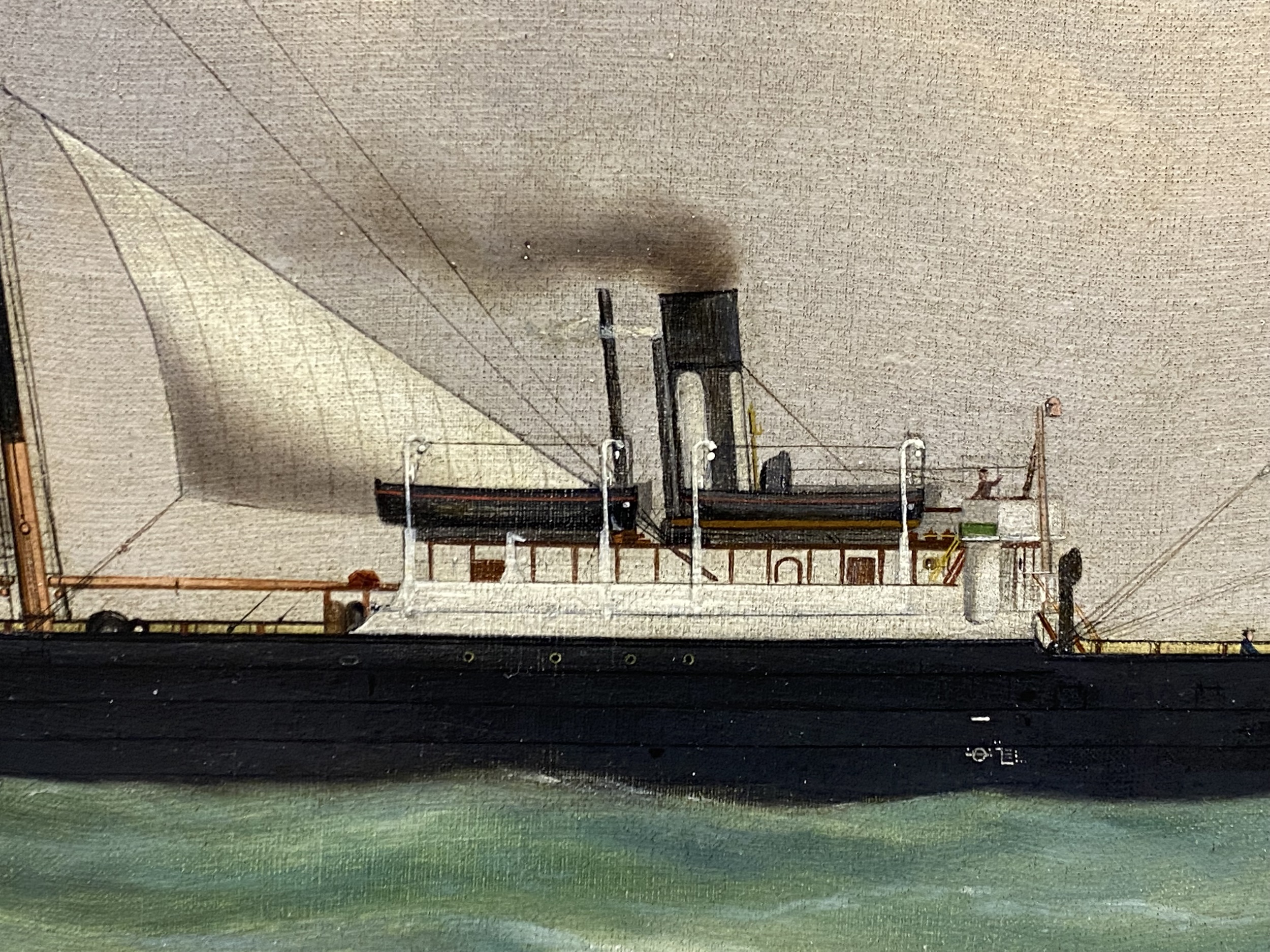 Luigi P. Renault, the ship "Pera" at Leghorn - Image 3 of 9