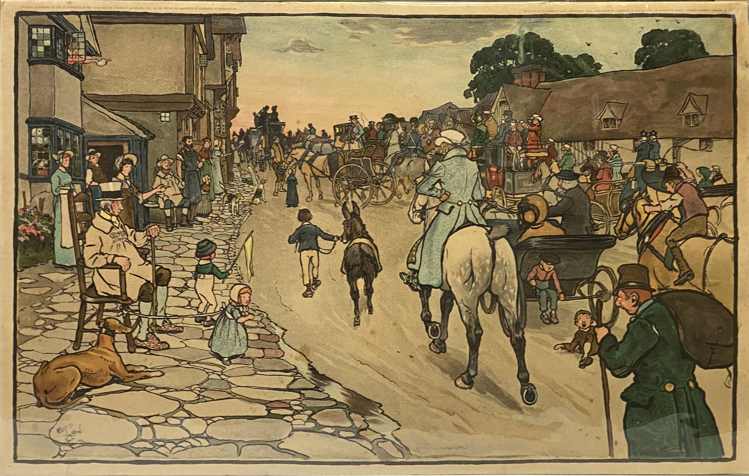 After Cecil Aldin, The Bluemarket Races - Image 2 of 6