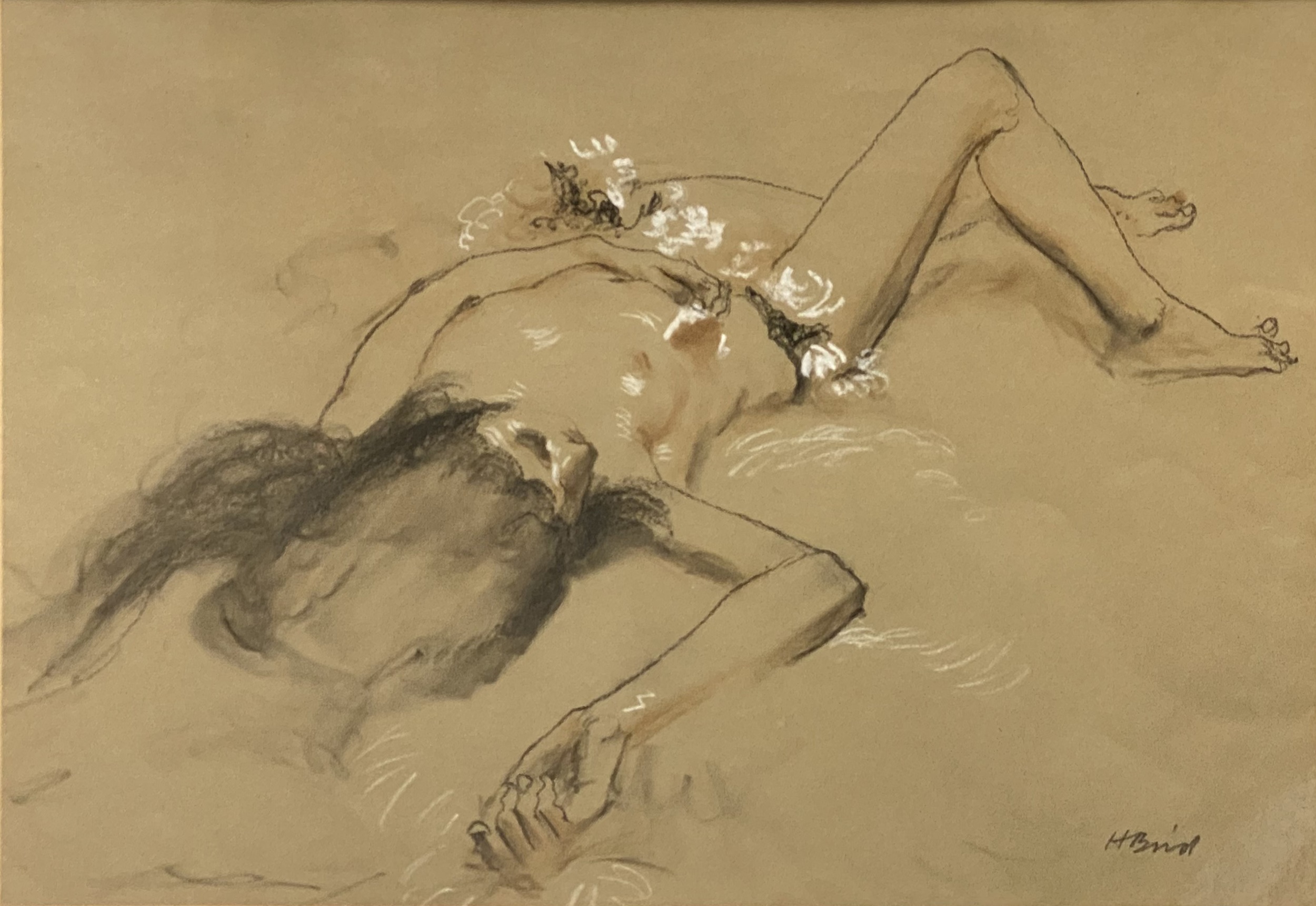 Henry Bird, Reclining nude