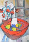 Philip Vencken - Still Life, tomatoes and lemons