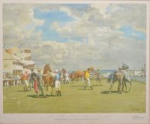 Alfred J Munnings, Unsaddling at Epsom