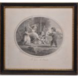 Gavin Hamilton, four engravings of children