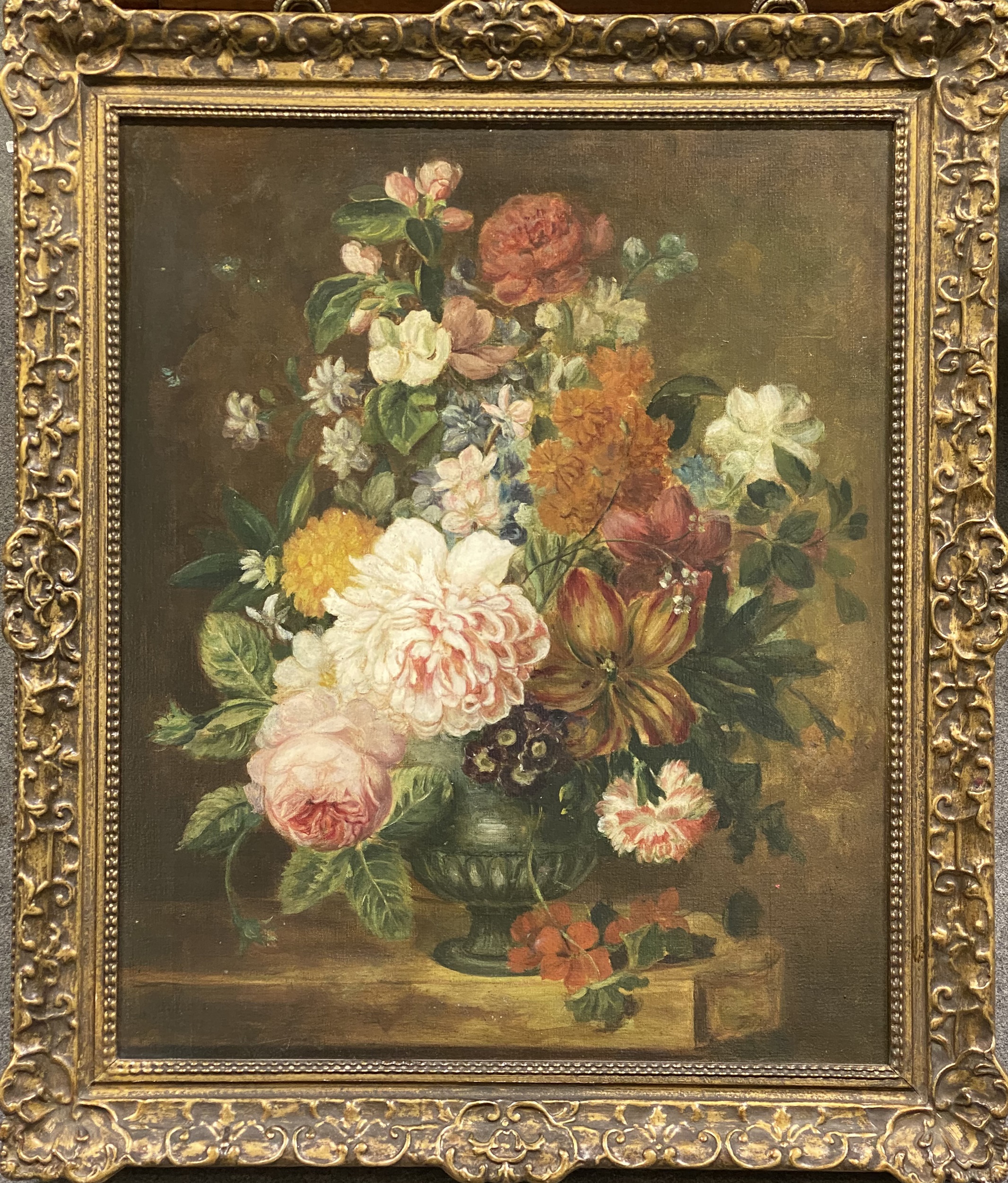 Jan, Still life of flowers in a vase - Image 2 of 7