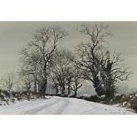 Peter Newcombe, Winter Road Near Adstone.