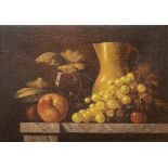 Howard Shingler, Still Life, Fruit and Pitcher.