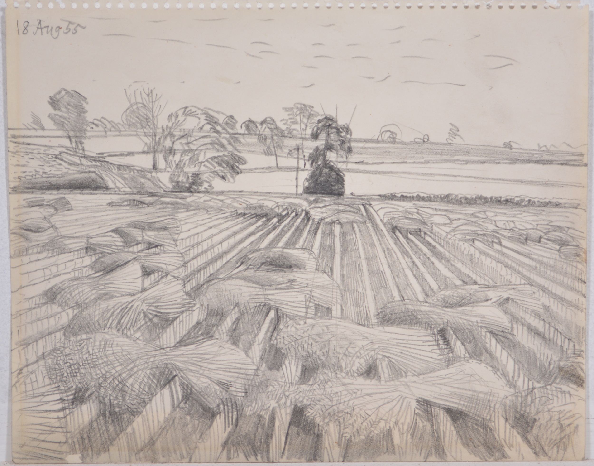 Attributed to John Aldridge, Harvest Field